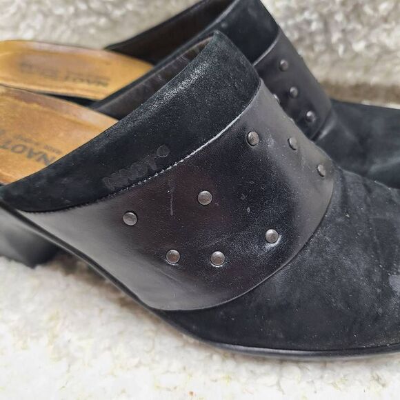 Naot Appeal Studded Suede Leather Mule sz 41 - Picture 2 of 14